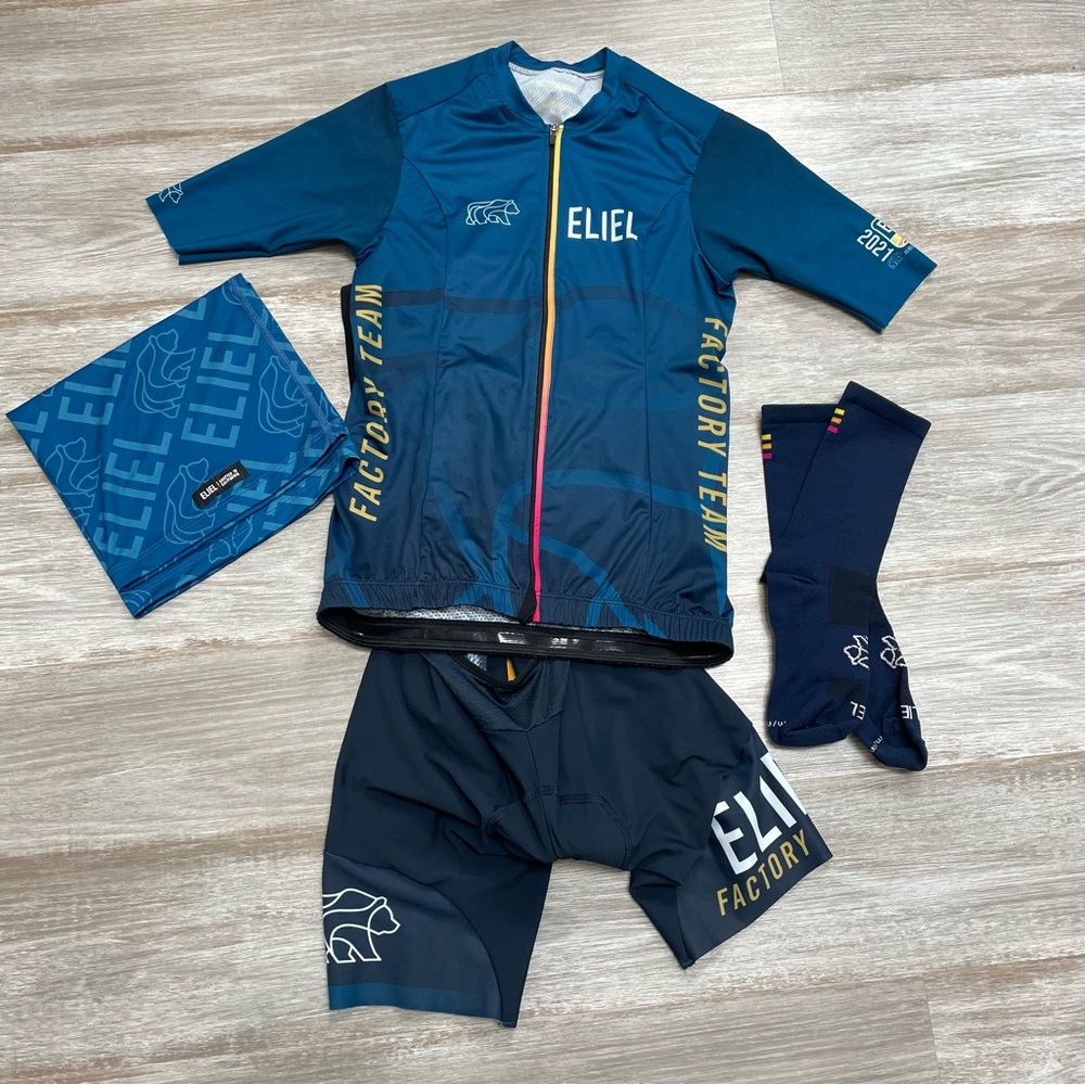 NWOT Eliel Factory Team El Capitan Cycling Kit